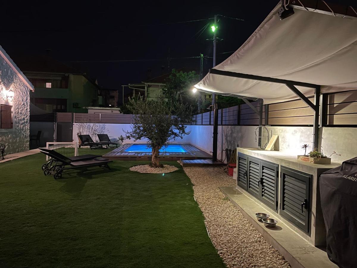 Mustra House Zadar - Private Pool & Sauna Exterior photo