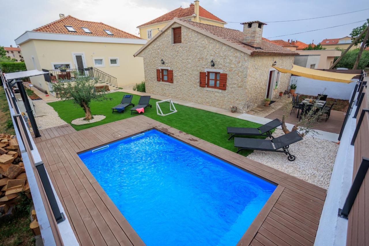Mustra House Zadar - Private Pool & Sauna Exterior photo
