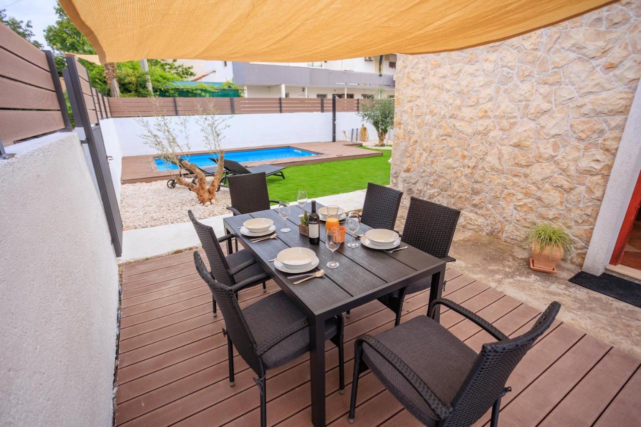Mustra House Zadar - Private Pool & Sauna Exterior photo