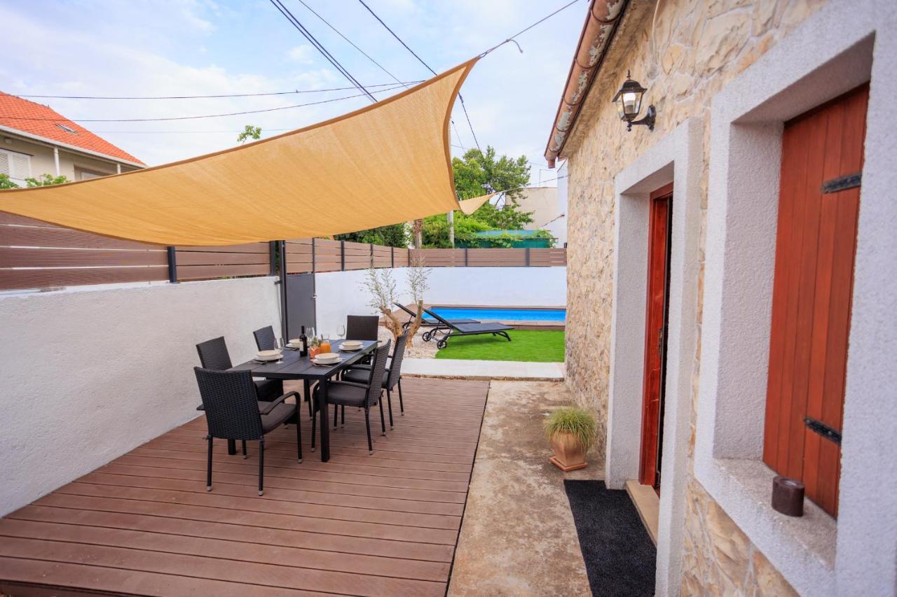 Mustra House Zadar - Private Pool & Sauna Exterior photo
