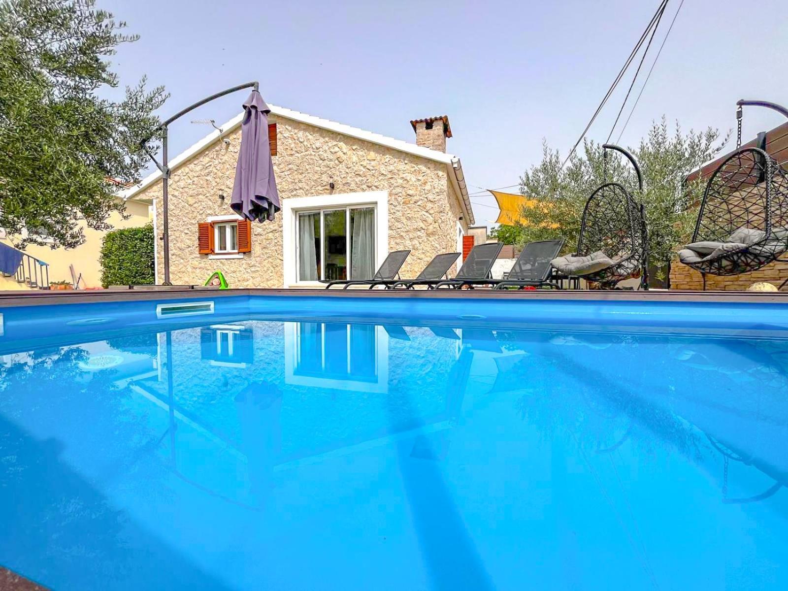 Mustra House Zadar - Private Pool & Sauna Exterior photo
